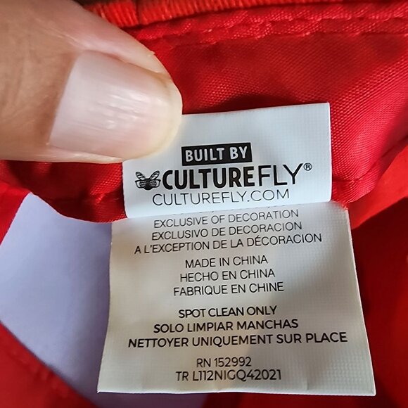 Culturefly Super Mario Bros. Adjustable Cap One Size Snapback NWT Nintendo Hat - Picture 11 of 11